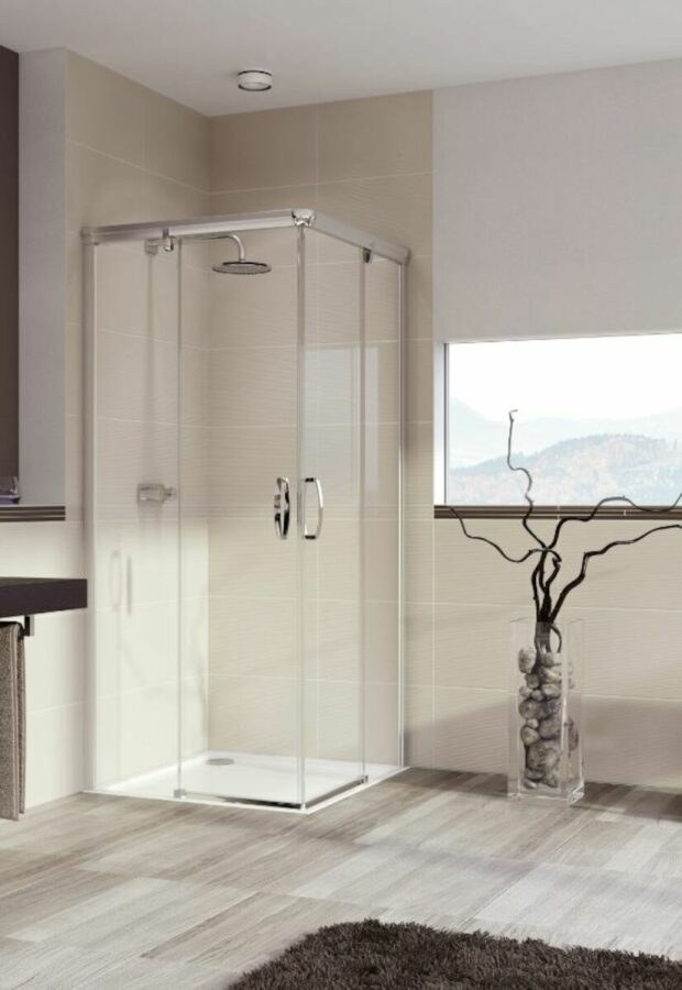 Sprchové dveře 90x90 cm Huppe Aura elegance 401309.092.322.730